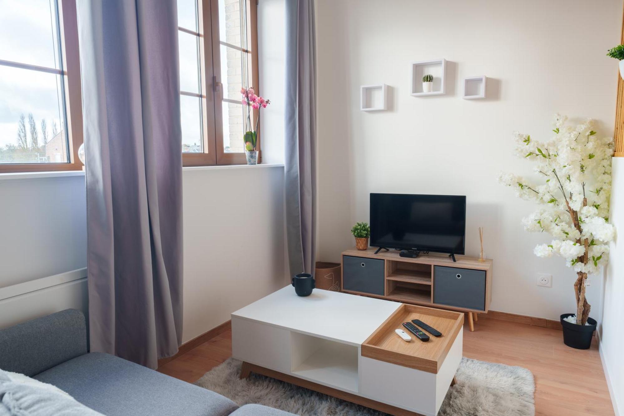 Apartamento Le Fleur De Cerisier - Zmn Conciergerie Saint-Quentin  Exterior foto
